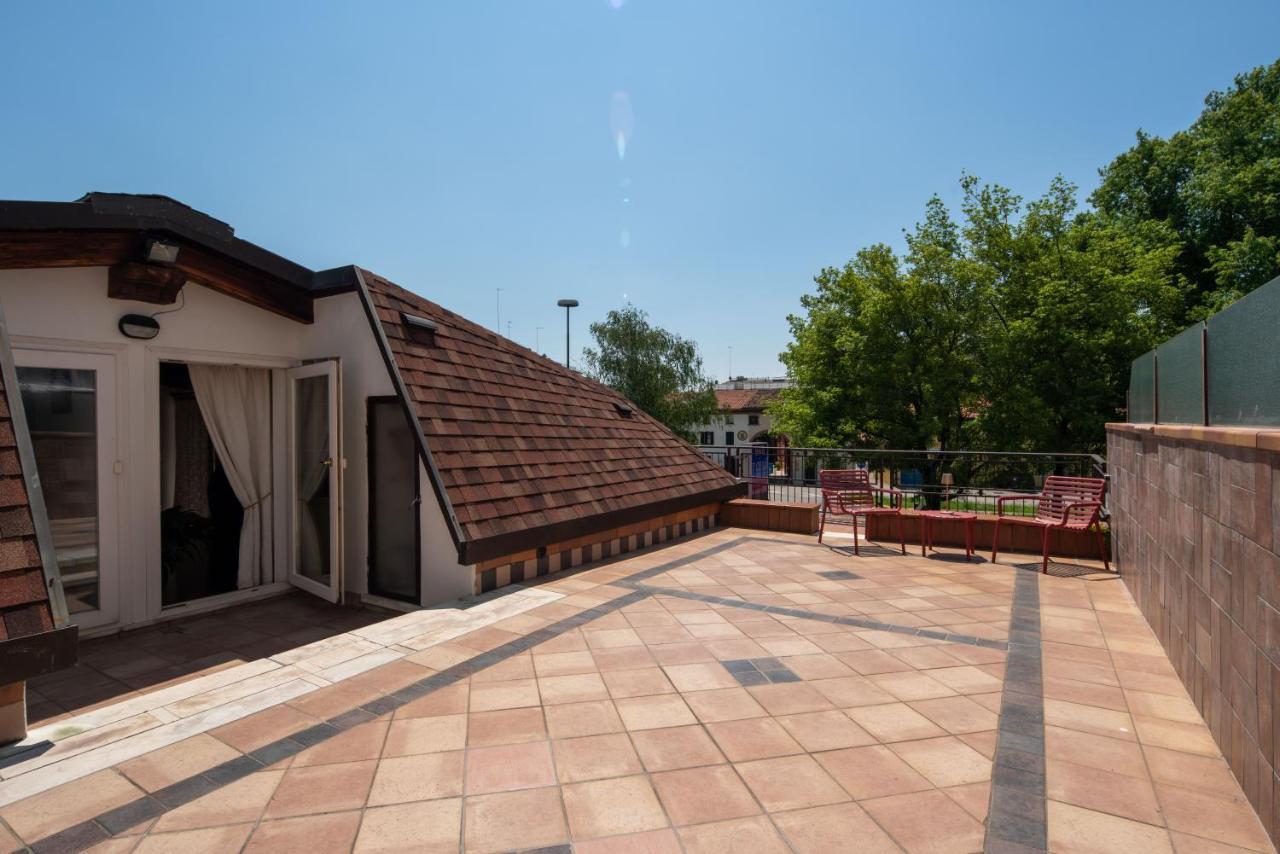 7° Cielo Apartment - Venezia - Mestre With Terrace Exteriér fotografie