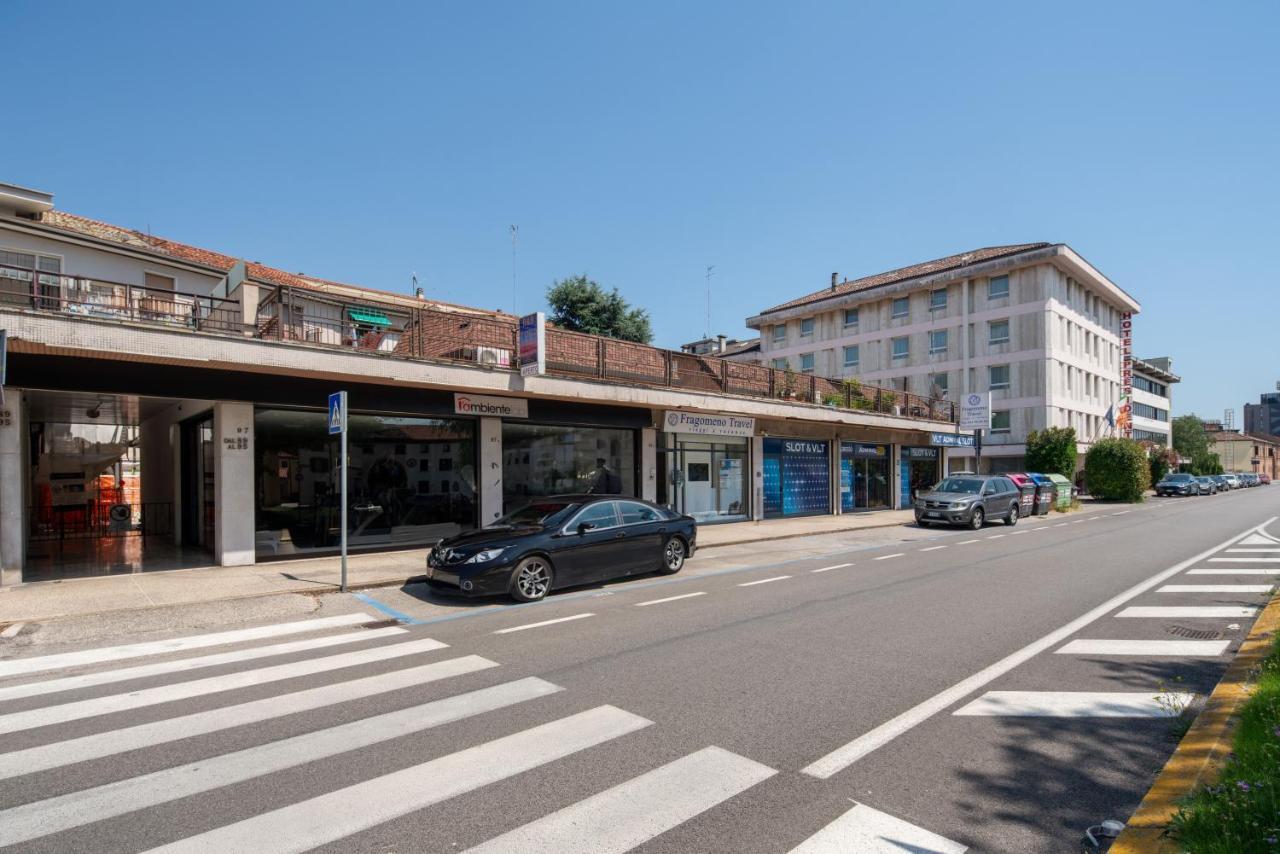 7° Cielo Apartment - Venezia - Mestre With Terrace Exteriér fotografie